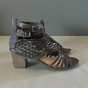 Boutique Corkys Gladiator Sandals with Block Heels